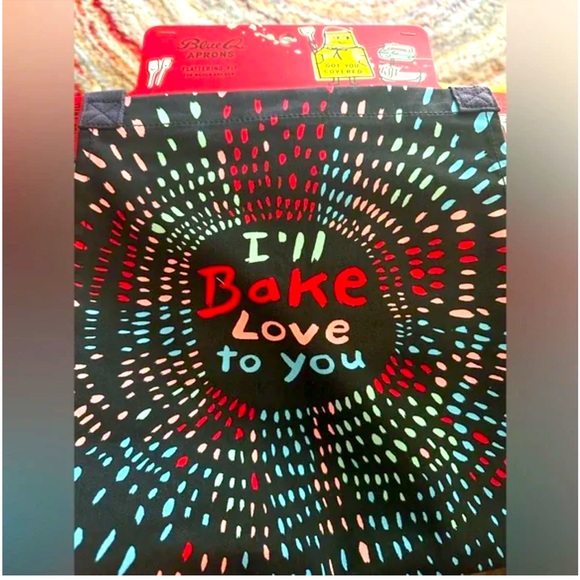 Blue Q Apron - I'll Bake Love To You Apron NWT - Picture 1 of 4